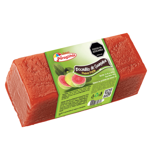 El Paraguitas Bocadillos de Guayaba 400g - Sabores Market