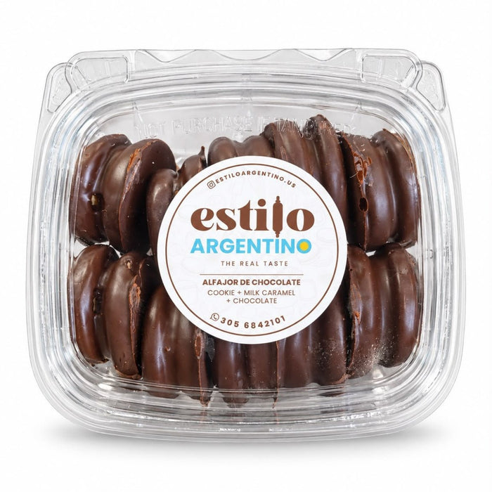 Estilo Argentino Alfajor de Chocolate - Sabores Market