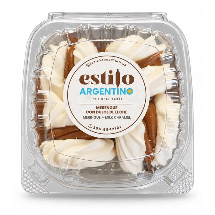 Estilo Argentino Merengue con Dulce de Leche - Sabores Market