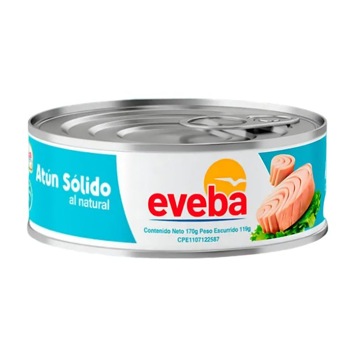 Eveba Atún Sólido Al Natural 119g - Sabores Market