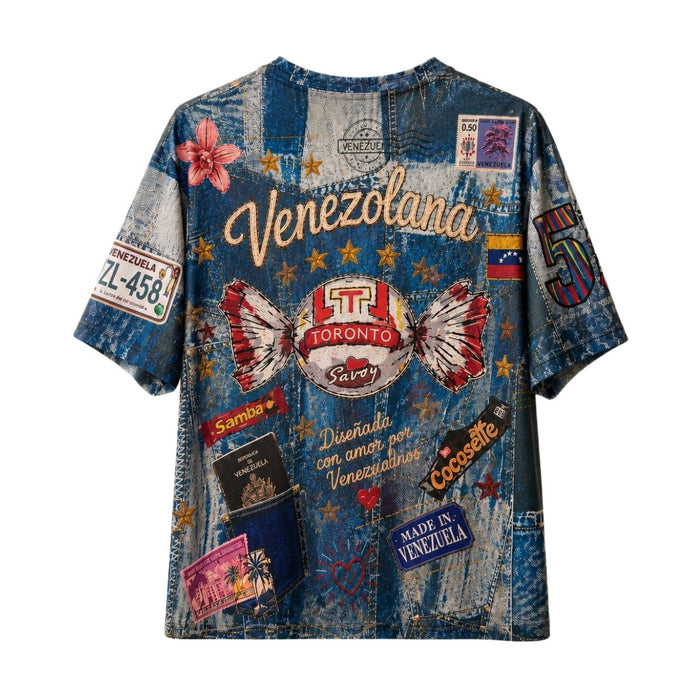 Franela Mesh Venezolana - Talla Unica - Sabores Market