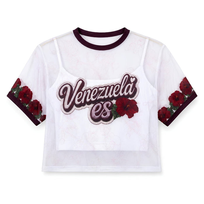 Franela Mesh Venezolana - Talla Unica - Sabores Market