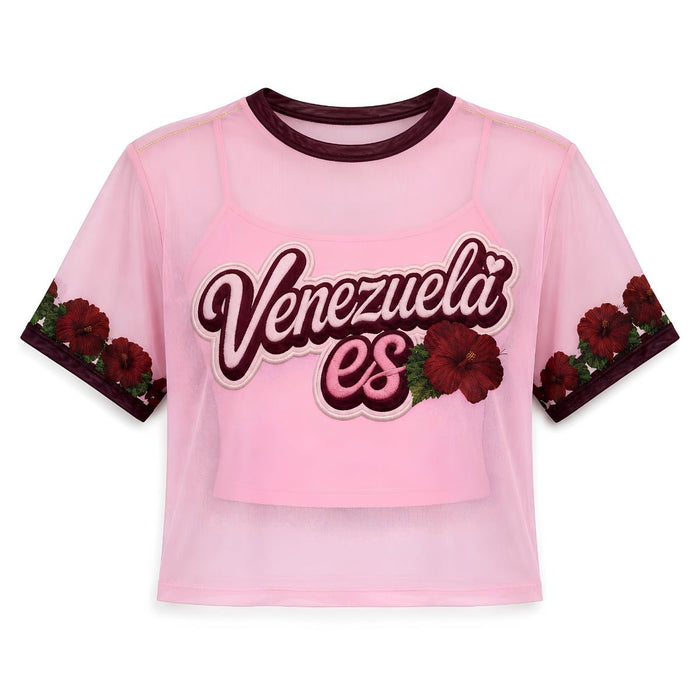 Franela Mesh Venezolana - Talla Unica - Sabores Market