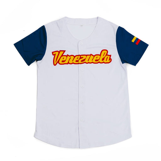 Franela Venezuela Beisbol Blanca - Sabores Market