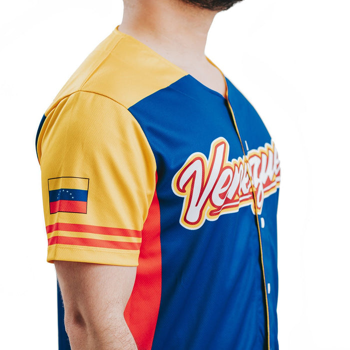 Franela Venezuela Beisbol Tricolor - Sabores Market