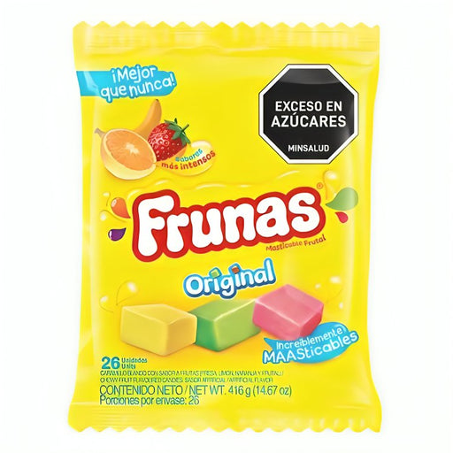 Frunas Original Bag - 26 Unidades - Sabores Market