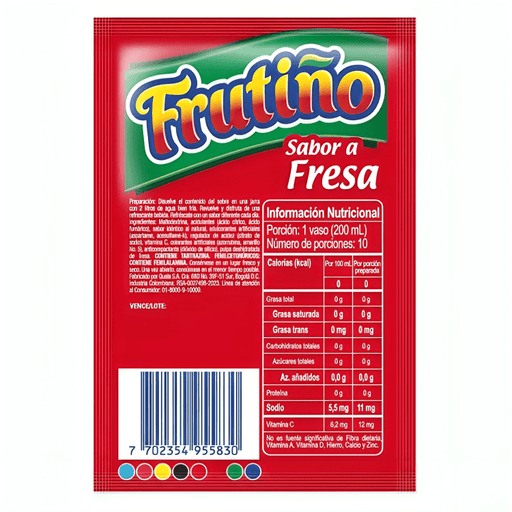 Frutiño Fresa - Sabores Market