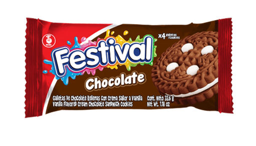 Galleta Festival Chocolate 33.6g - Sabores Market