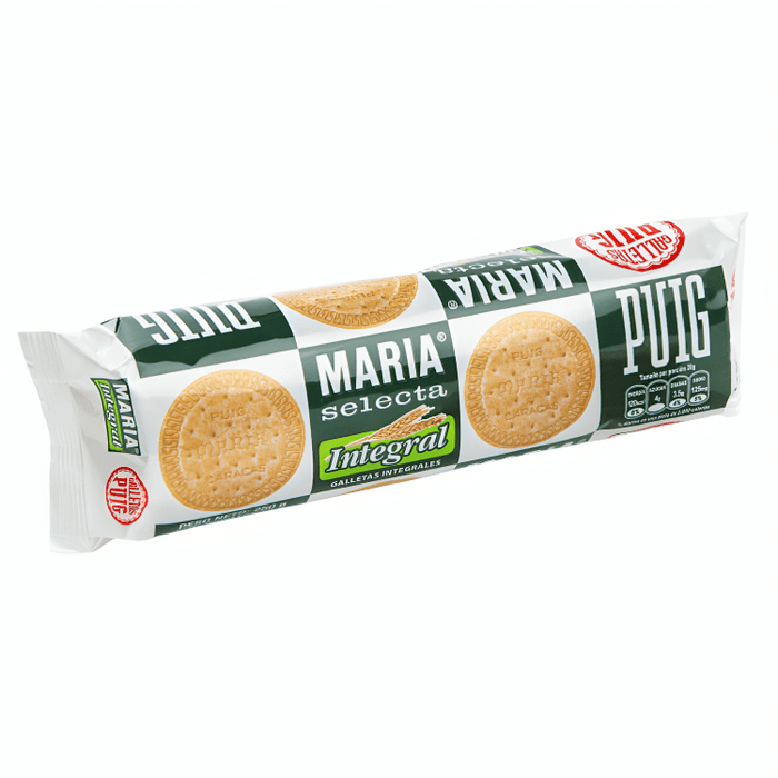 Galleta Maria Selecta Integral 250gr - Sabores Market