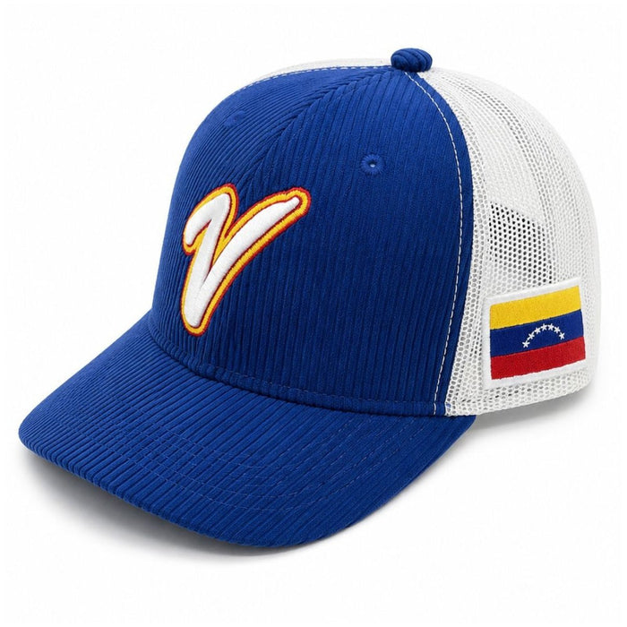 Gorra de Venezuela Clasico Mundial Azul y Blanco - Sabores Market