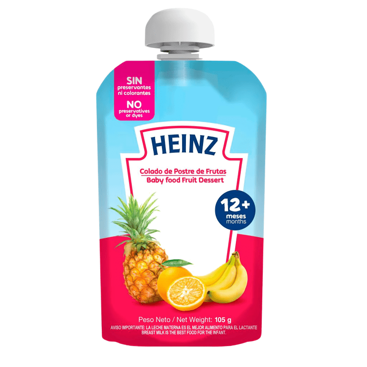 Heinz Colado de Postre de Frutas 105g - Sabores Market