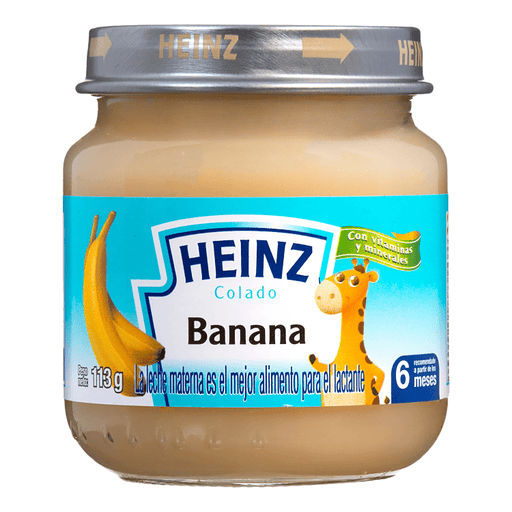 Heinz Compota Banana 113g - Sabores Market
