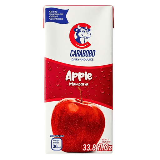 Jugo de Manzana Carabobo 33.8 Fl Oz - Sabores Market