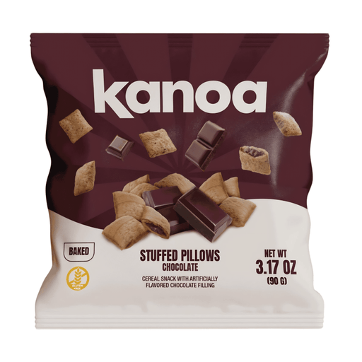 Kanoa Cereal Relleno de chocolate 90g - Sabores Market