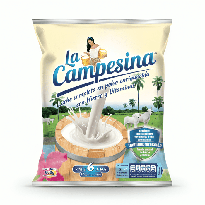 La Campesina Leche en Polvo 800g - Sabores Market