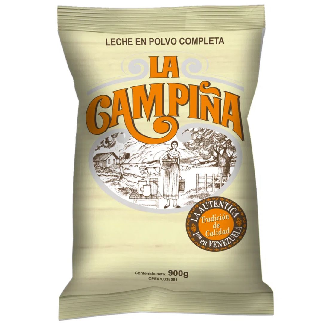 Snacks Distribuidora Jera La Campiña Leche En Polvo 900g — Sabores