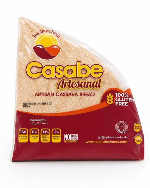Los Andes Foods Casabe Artesanal 220g - Sabores Market