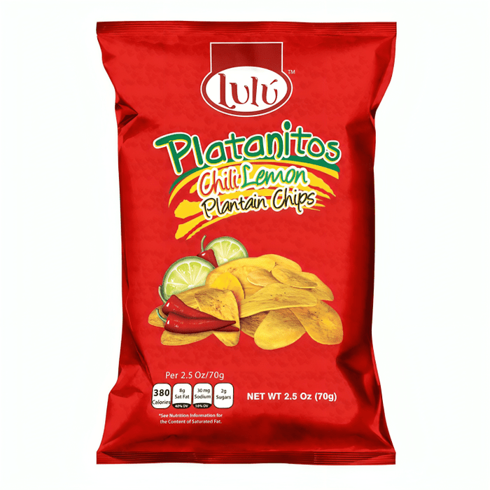 Lulu Platanitos con Chile y Limon 70g - Sabores Market