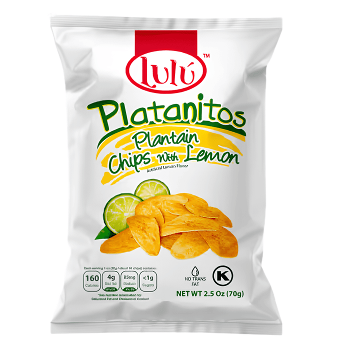 Lulu Platanitos con Limon 70g - Sabores Market