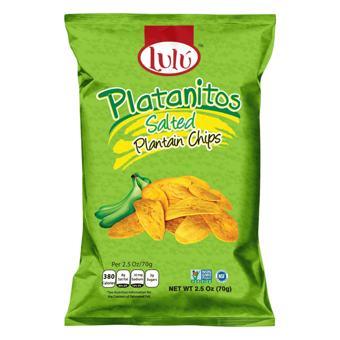 Lulu Platanitos ligeramente salados 70g - Sabores Market