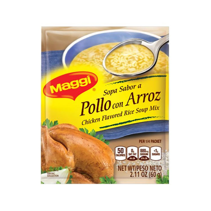 Maggi Sopa Pollo Con Arroz 60g - Sabores Market