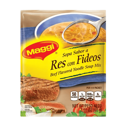 Maggi Sopa Res Con Fideos 60g - Sabores Market
