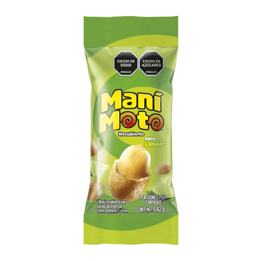 Mani Moto Limón Intenso 42g - Sabores Market