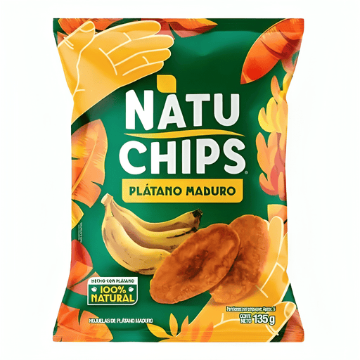 Natuchips Platano Maduro 135g - Sabores Market