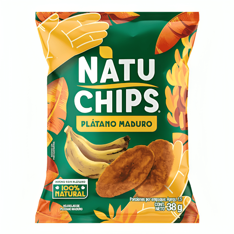 Natuchips Platano Maduro 38g - Sabores Market