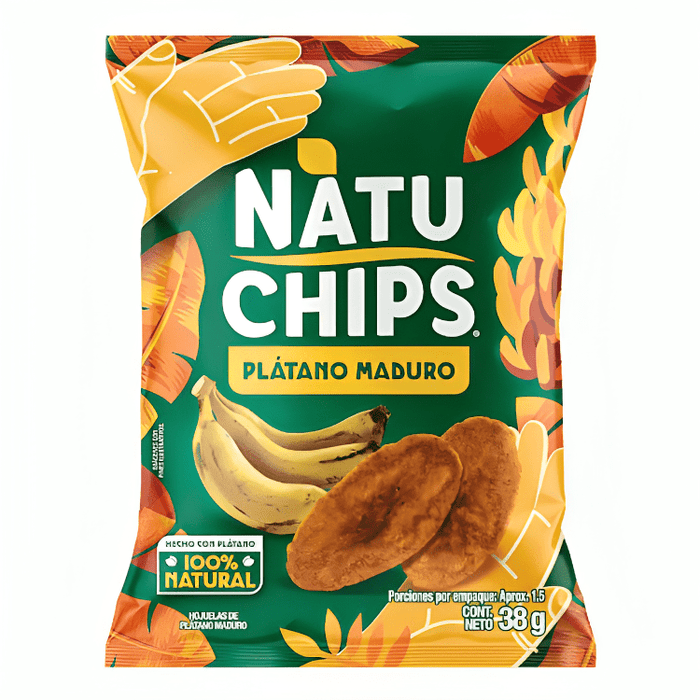 Natuchips Platano Maduro 38g - Sabores Market