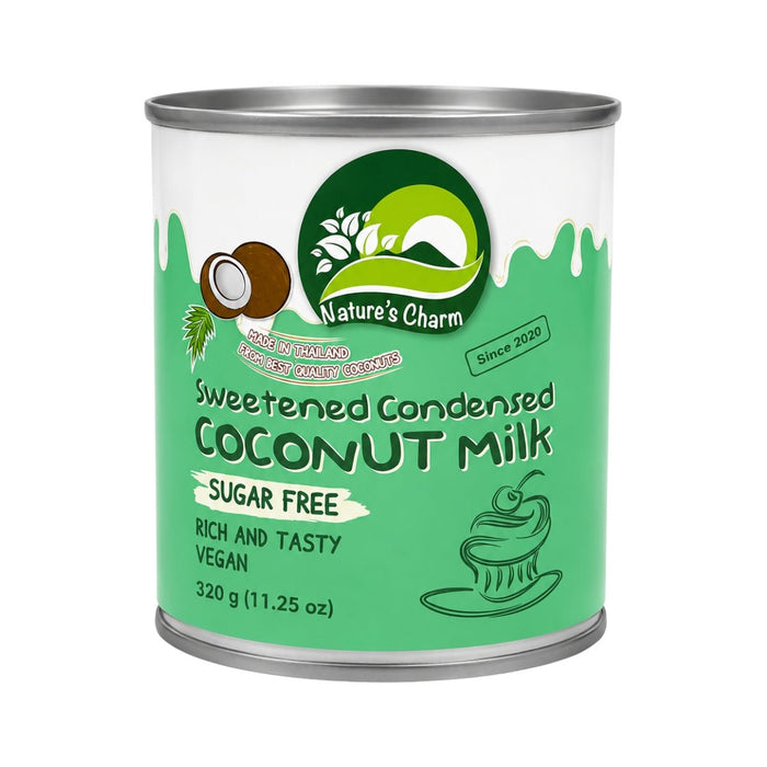 Nature's Charm Leche Condensada de Coco Sin Azucar 320g - Sabores Market