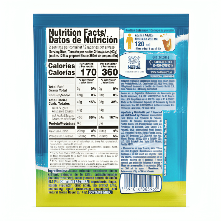 Nestea Limon 90g - Sabores Market