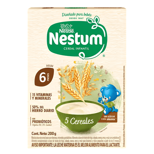 Nestlé Nestum 5 Cereales 200g - Sabores Market