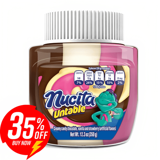 Nucita Untable 3 Sabores 350g - Sabores Market