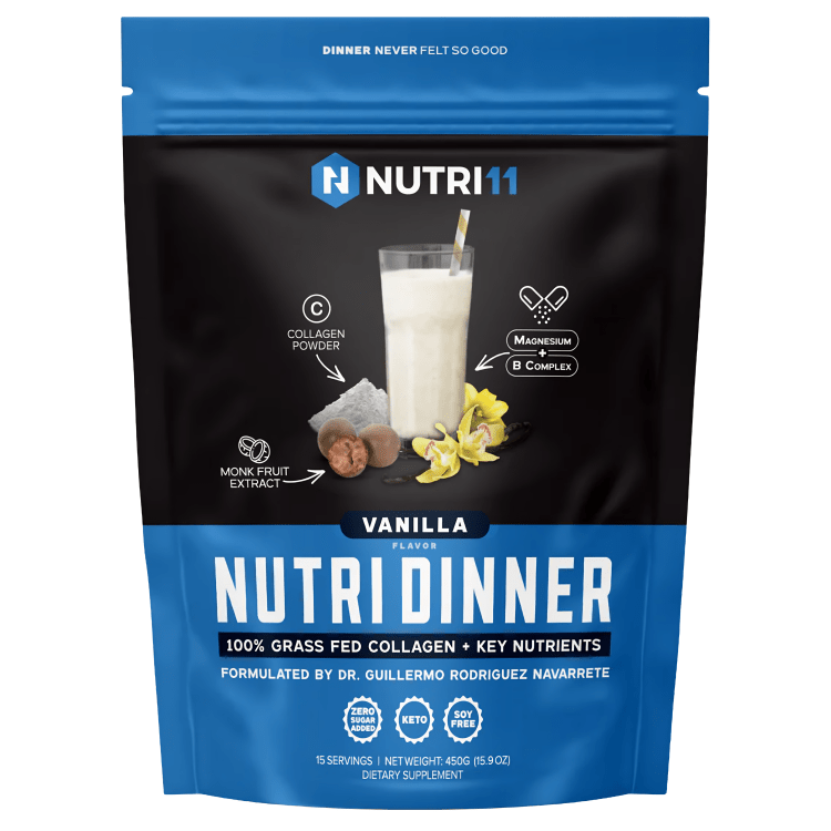 Nutri Dinner Vainilla 453g - Sabores Market