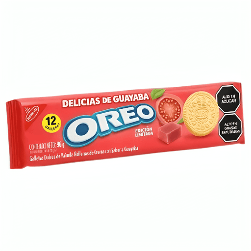 Oreo Guayaba Edición Limitada - 12 Unidades - Sabores Market