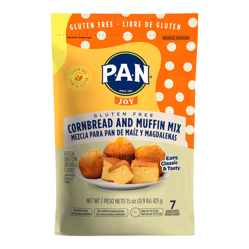 PAN Mezcla Para Pan de Maiz y Magdalenas 425g - Sabores Market