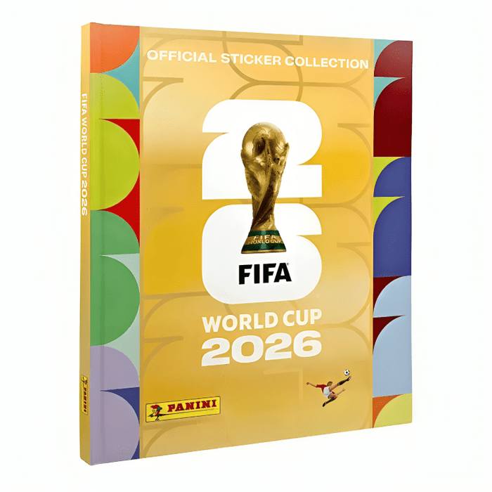 Panini Album Tapa Dura Edicion Especial Dorado Copa del Mundo FIFA 2026 - Sabores Market