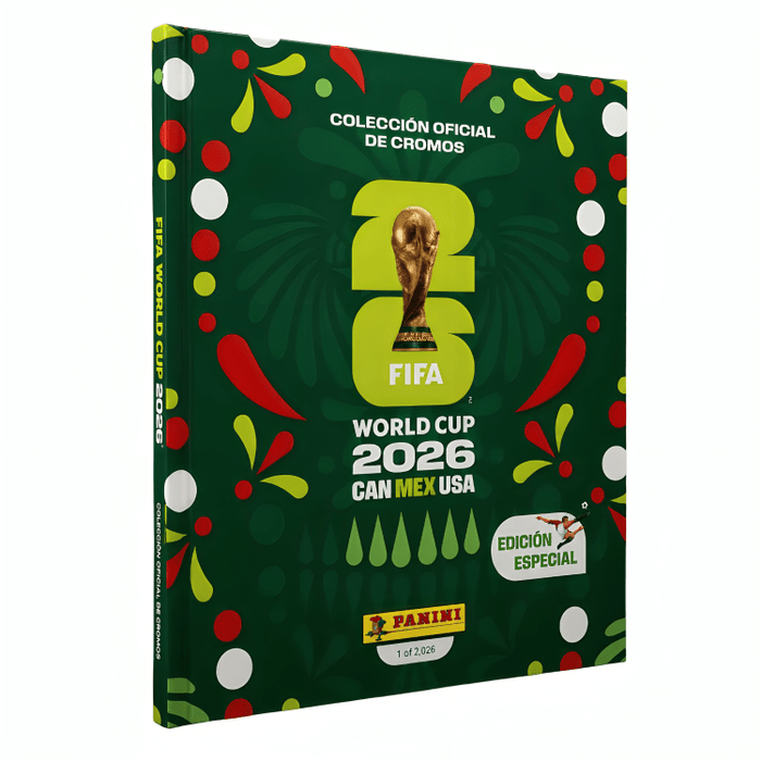 Panini Album Tapa Dura Edicion Mexico Copa del Mundo FIFA 2026 - Sabores Market