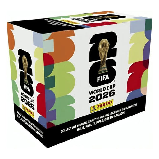 Panini Caja de Sticker x25 Und Copa del Mundo FIFA 2026 - Sabores Market