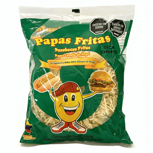 Papa Fritas Deca Experts Cabello de Angel 500gr - Sabores Market