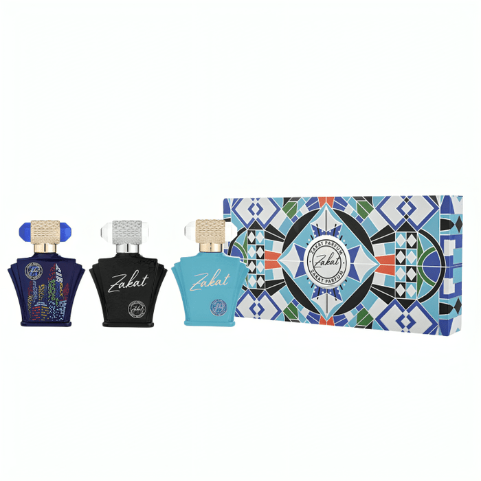 Perfume Zakat Caja de Regalo 3x30 ml (Z6 - Z7 - Z9) - Sabores Market
