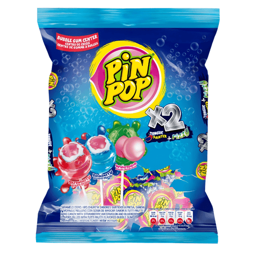 Pin Pop Pinta Lengua - 24 Unidades - Sabores Market
