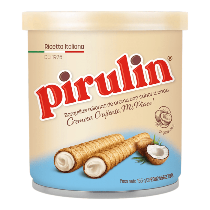 Pirulin Coco 155g - Sabores Market