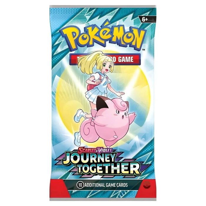 Pokémon TCG Journey Together - 10 Cartas - Sabores Market