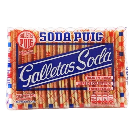 Puig Galletas de Soda 240g - Sabores Market