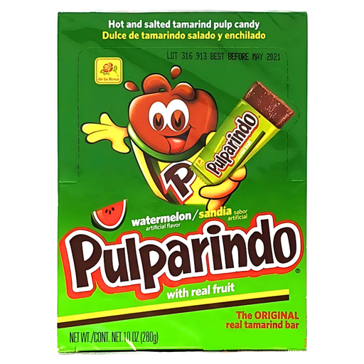 Pulparindo Dulce de Tamarindo - Caja de 20 Und - Sabores Market