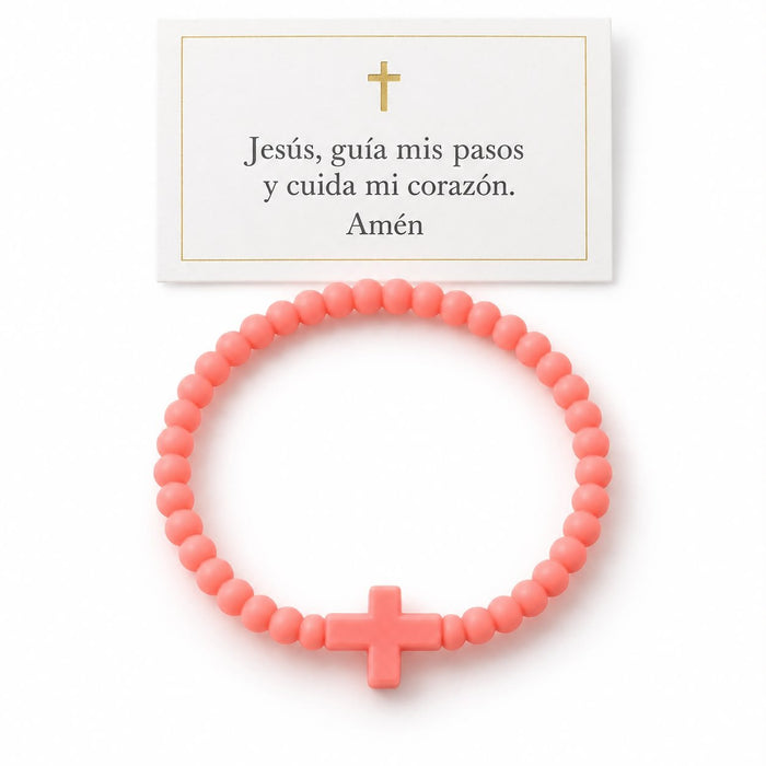 Pulsera Cruz de Plastico - Sabores Market