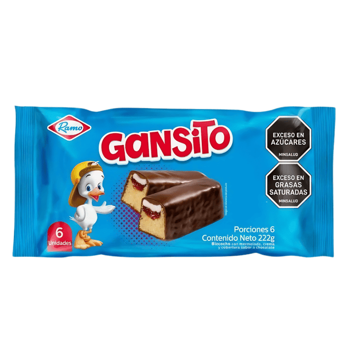 Ramo Gansito 222g - Paq de 6 Und - Sabores Market