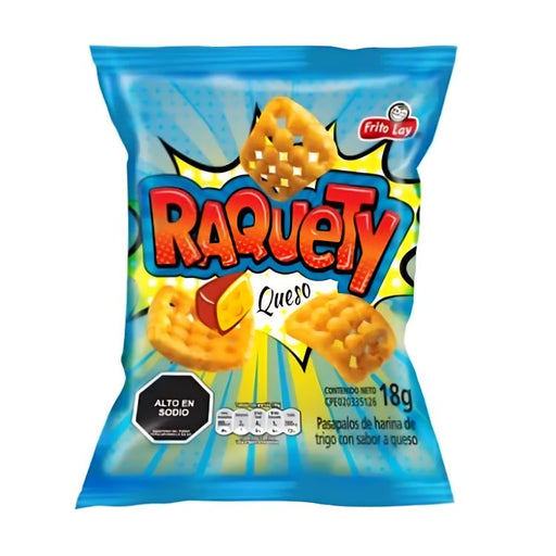 Raquety Queso 18g - Sabores Market